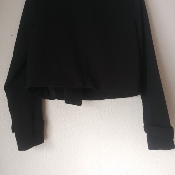 Covington Women's size 6 black asymmetrical jacket - Picture 6 of 16